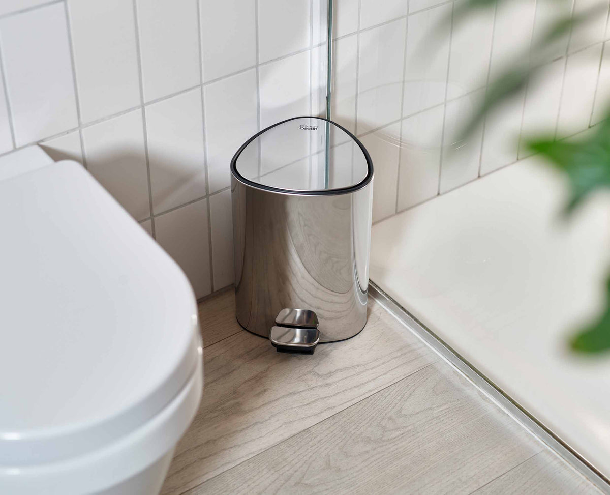 Joseph Joseph EasyStore™ Luxe 5L Stainless-steel Pedal Bin