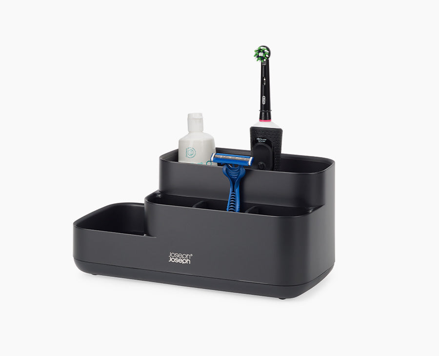 Joseph Joseph EasyStore™ Matt Black Bathroom Storage Caddy