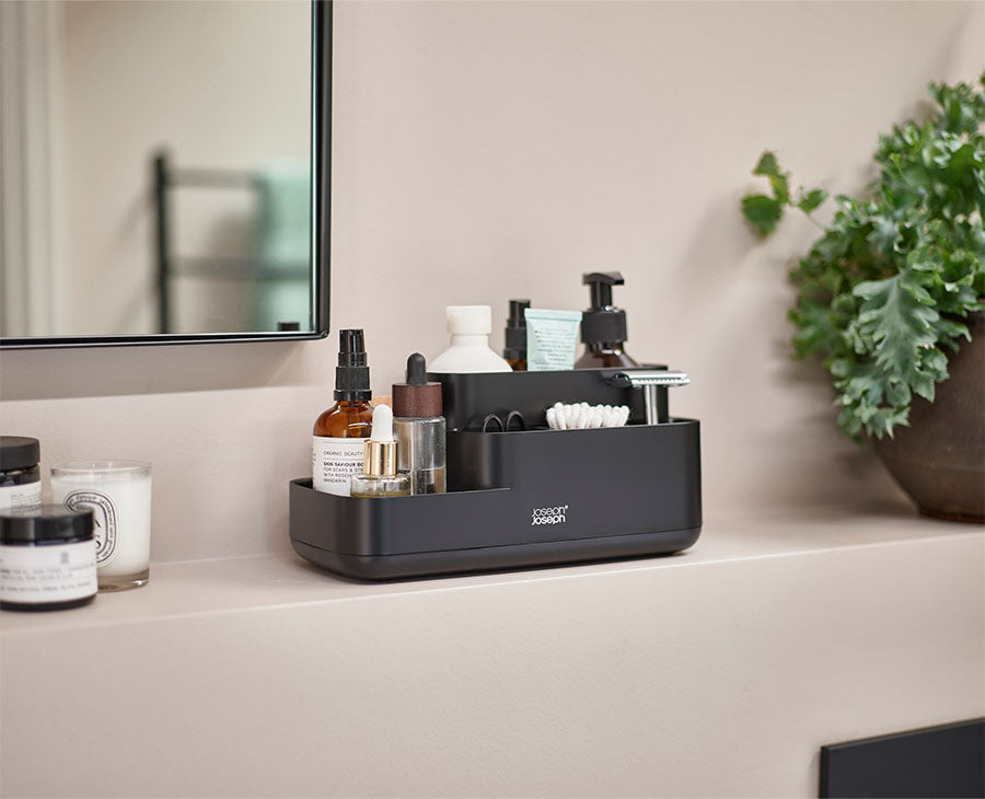 Joseph Joseph EasyStore™ Matt Black Bathroom Storage Caddy