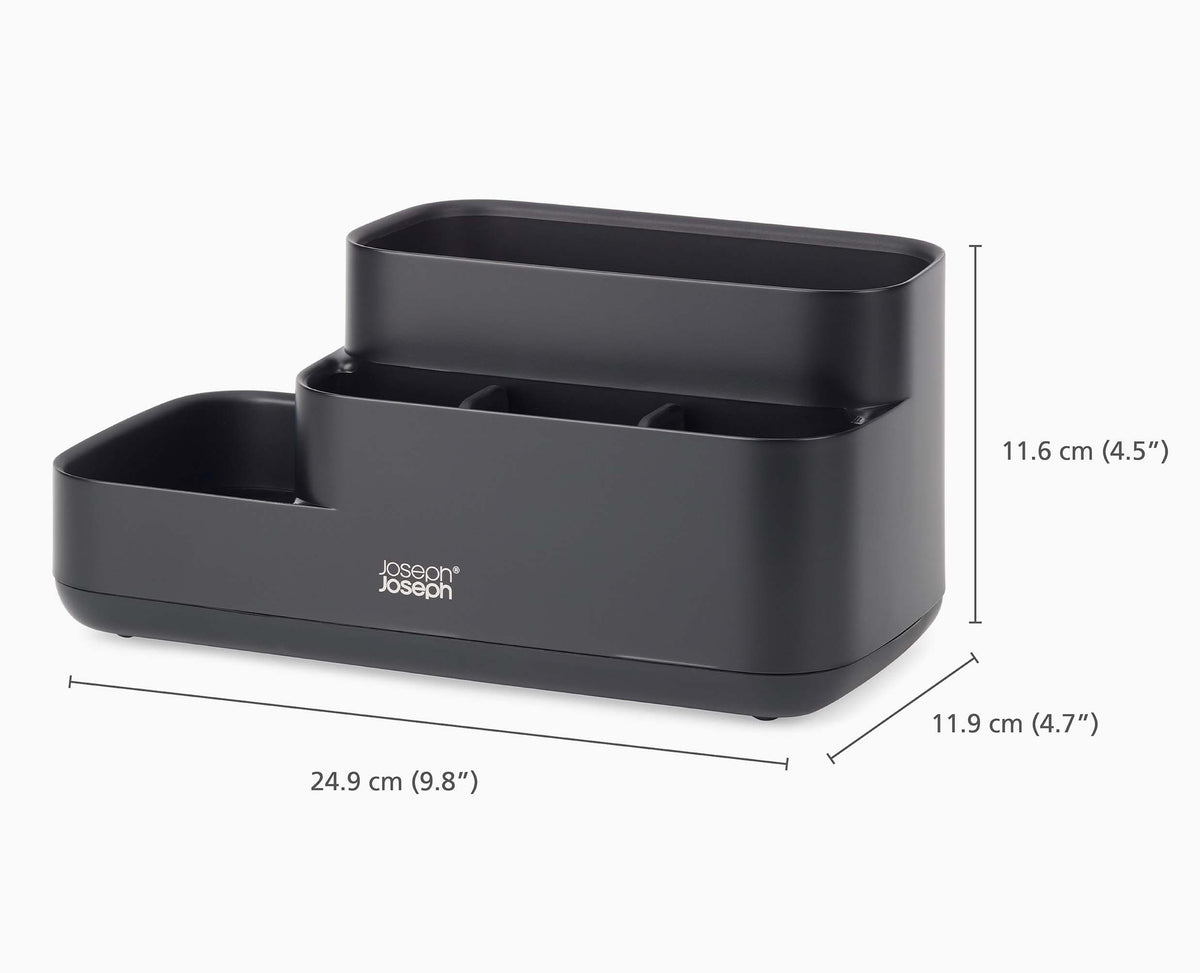 Joseph Joseph EasyStore™ Matt Black Bathroom Storage Caddy