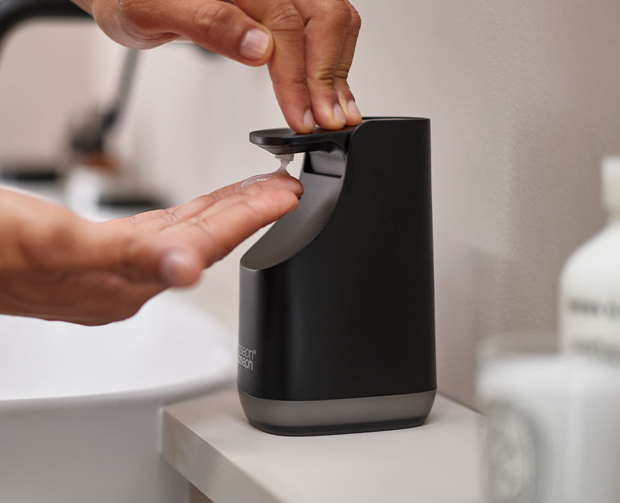 Joseph Joseph Slim™ Compact Matt Black Soap Pump