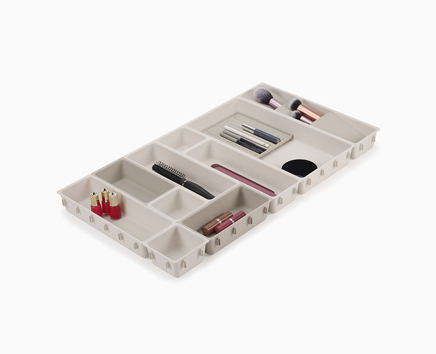 Joseph Joseph Viva 12-piece Makeup Drawer Organiser Set