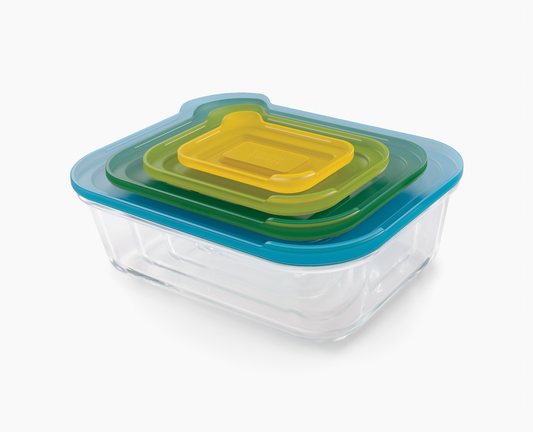 Joseph Joseph Nest™ Glass Multicolour Food Storage Set