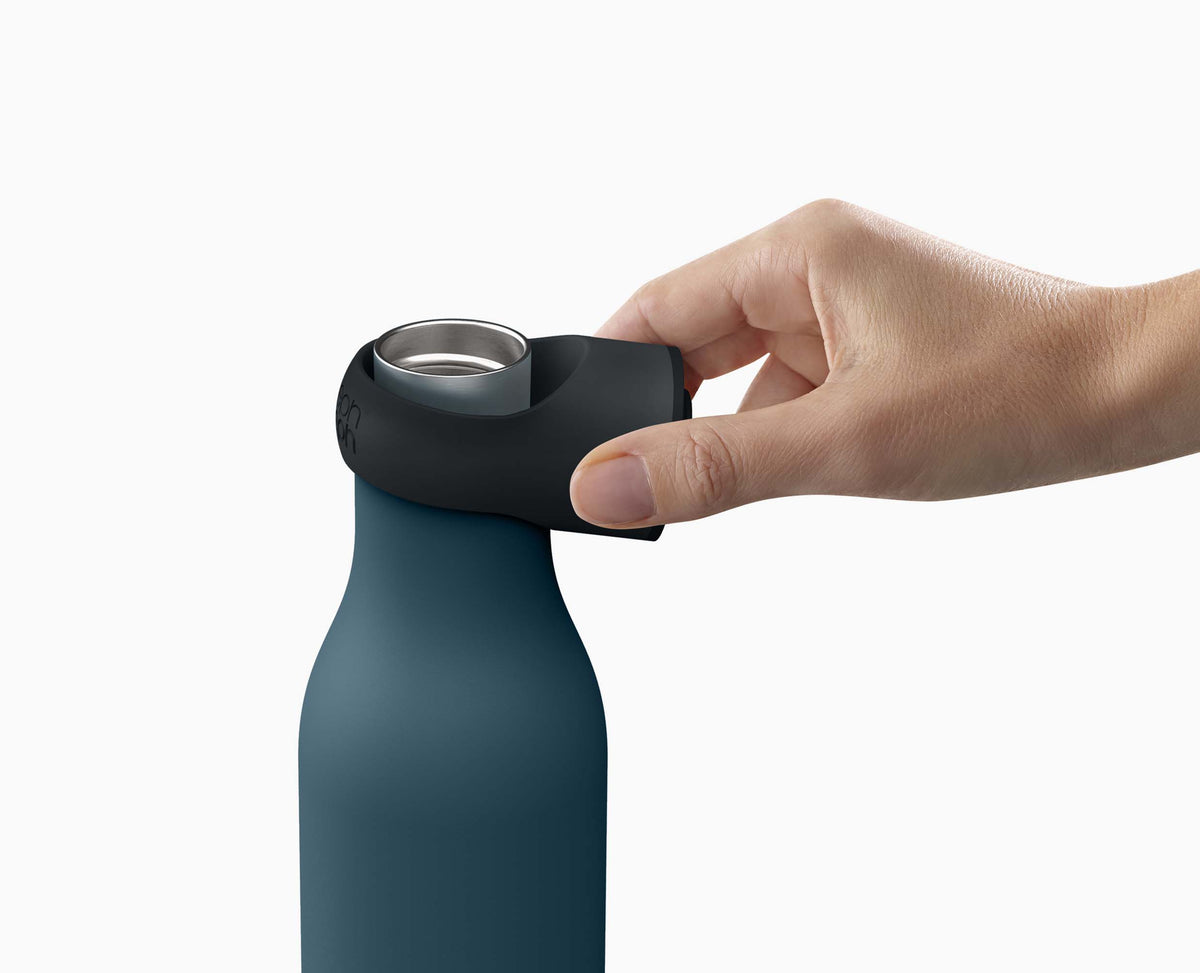 Joseph Joseph Loop™ 500ml Stainless-steel Blue Vacuum Insulated Water Bottle