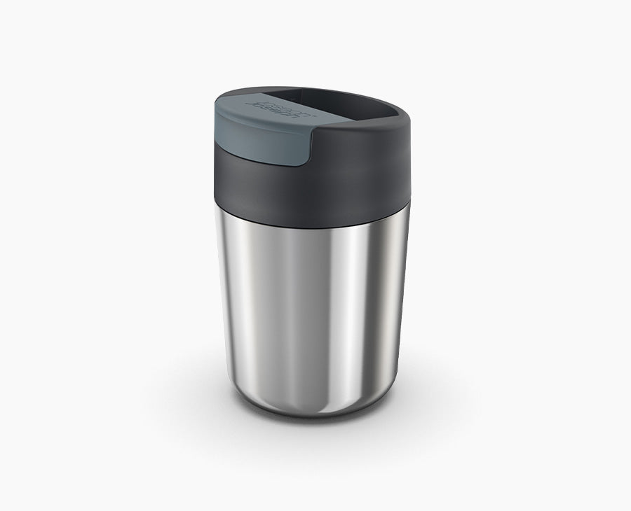 Joseph Joseph Sipp™ Stainless-steel Travel Mug With Hygienic Lid 340ml