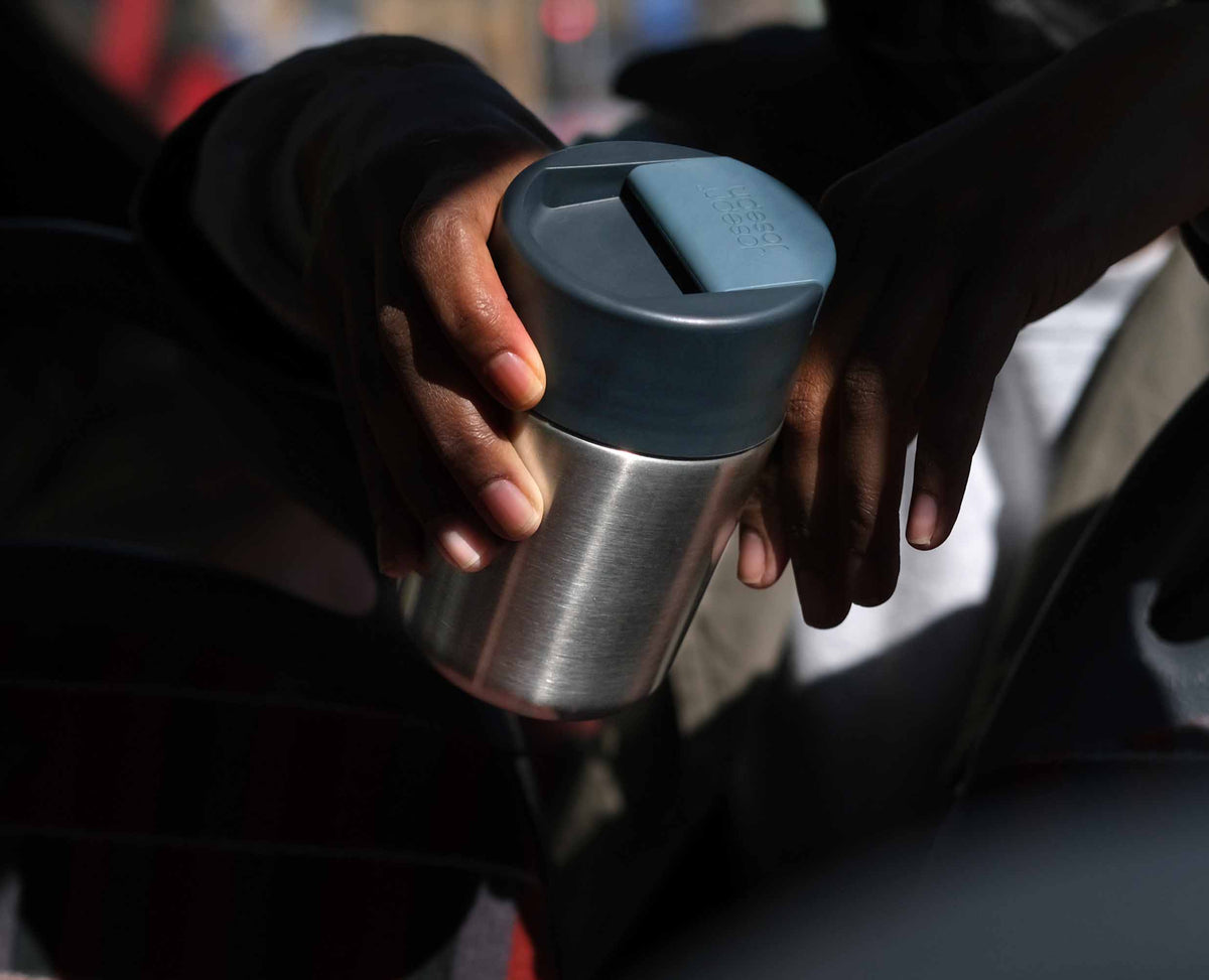 Joseph Joseph Sipp™ Stainless-steel Travel Mug With Hygienic Lid 340ml