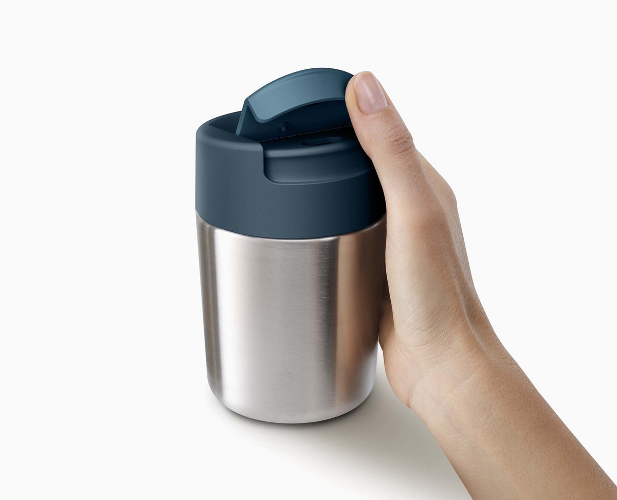 Joseph Joseph Sipp™ Stainless-steel Travel Mug With Hygienic Lid 340ml