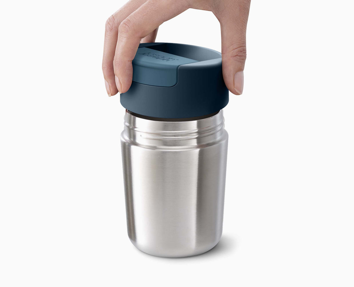 Joseph Joseph Sipp™ Stainless-steel Travel Mug With Hygienic Lid 340ml