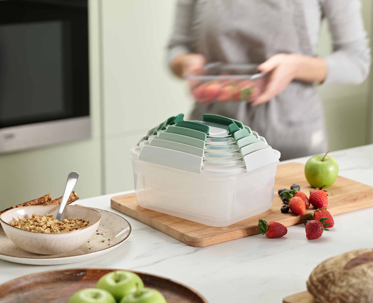 Joseph Joseph Nest™ Lock 5-piece Green Container Set - Editions