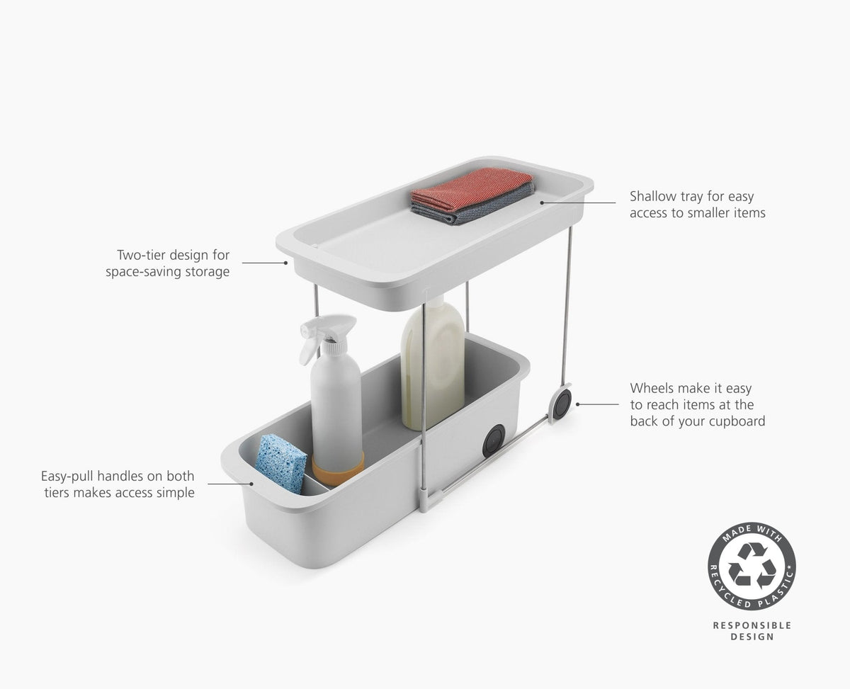 Joseph Joseph CupboardStore™ 2-Tier Easy-Access Storage Caddy