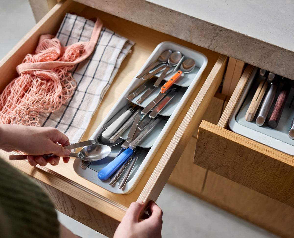 Joseph Joseph DrawerStore™ Compact Tiered Cutlery Organizer