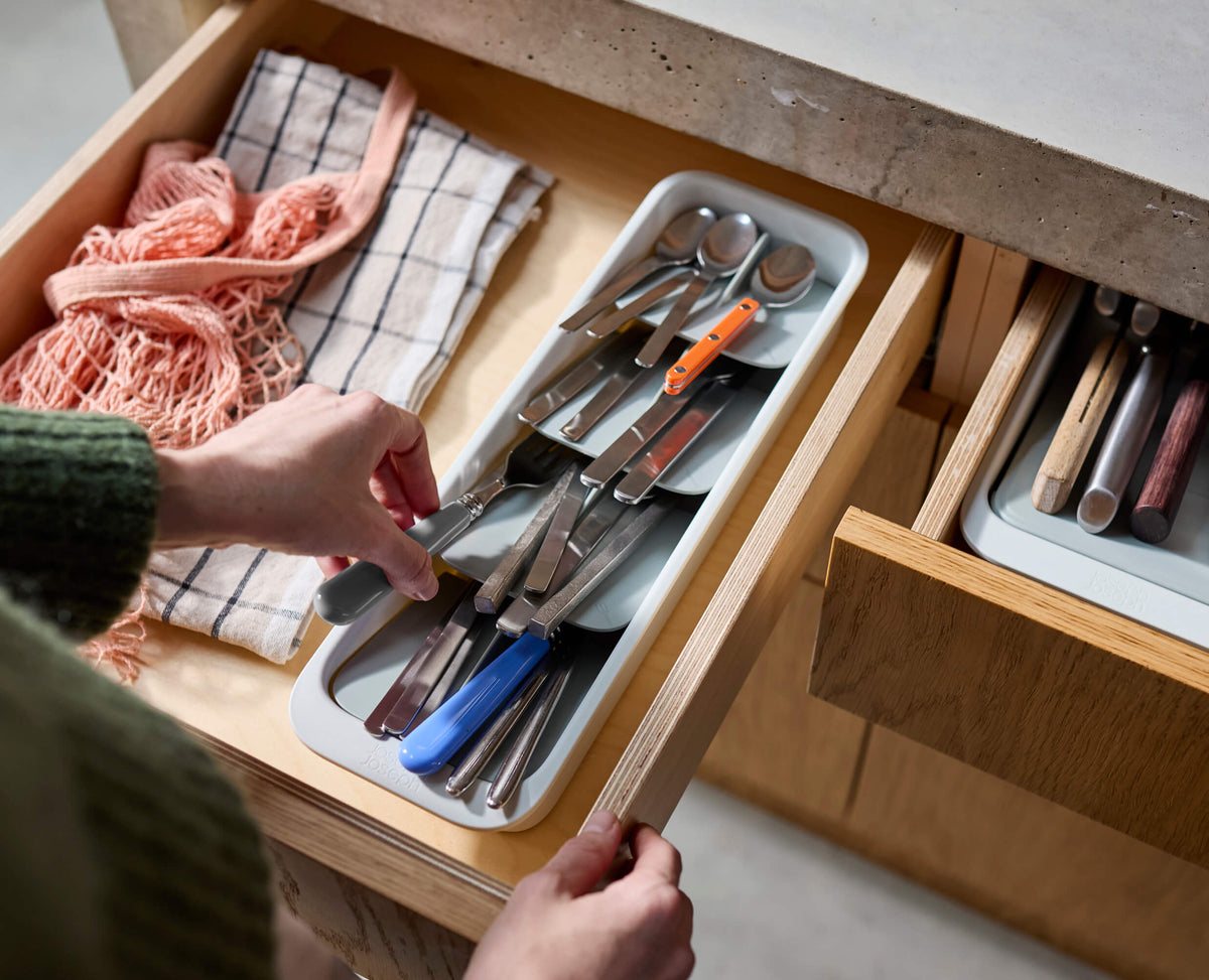 Joseph Joseph DrawerStore™ Compact Tiered Cutlery Organizer