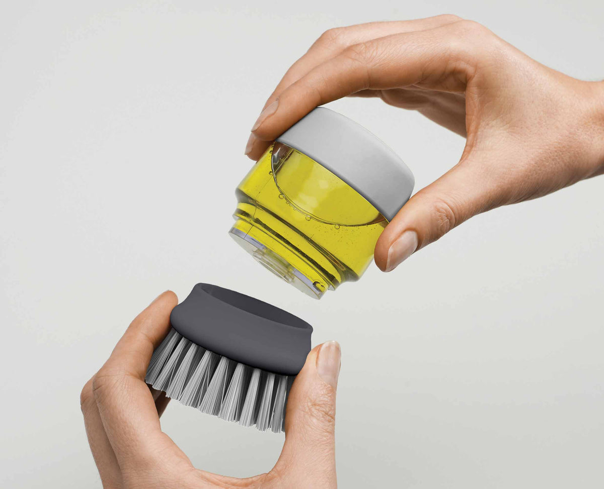 Joseph Joseph Palm Scrub™ Grey Washing-up Brush