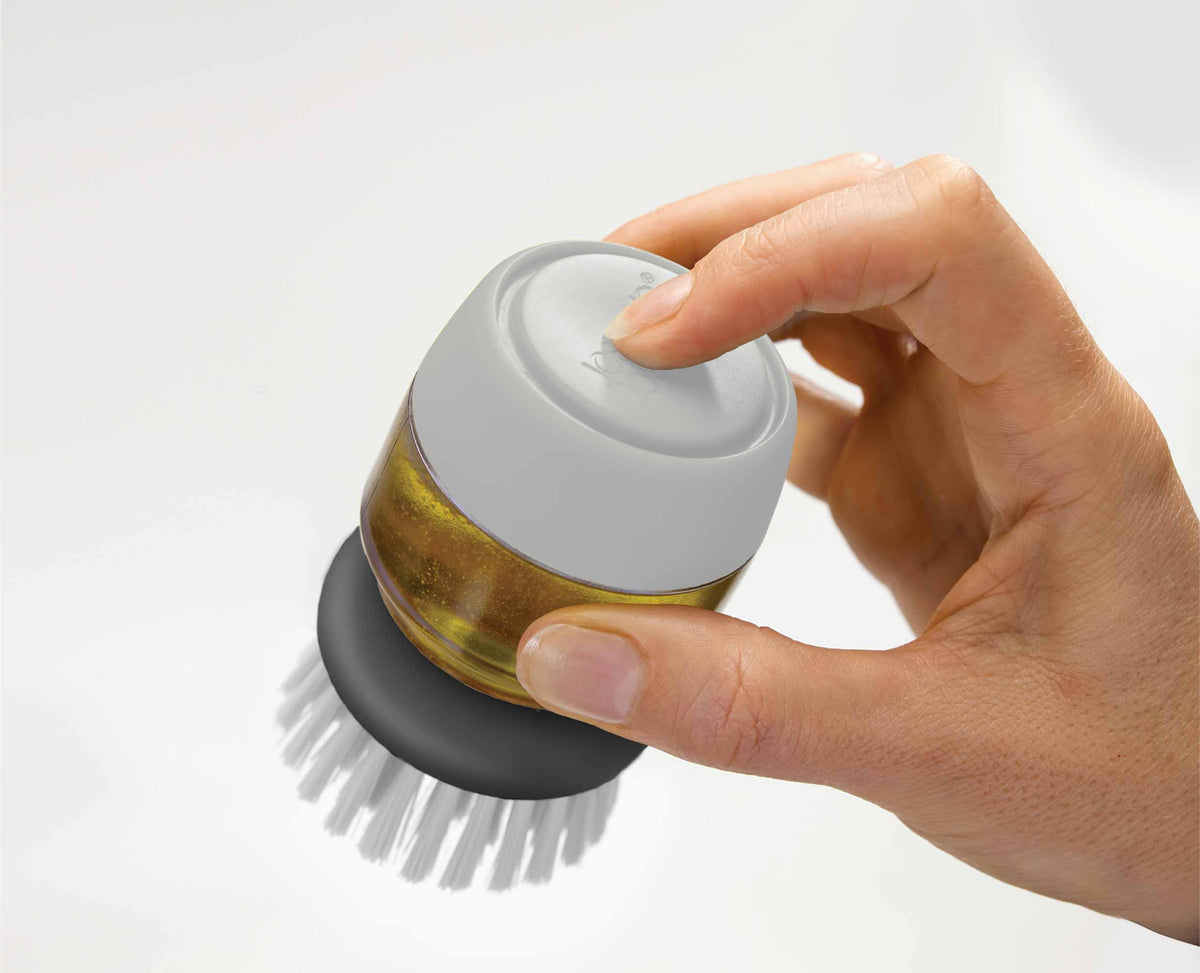 Joseph Joseph Palm Scrub™ Grey Washing-up Brush