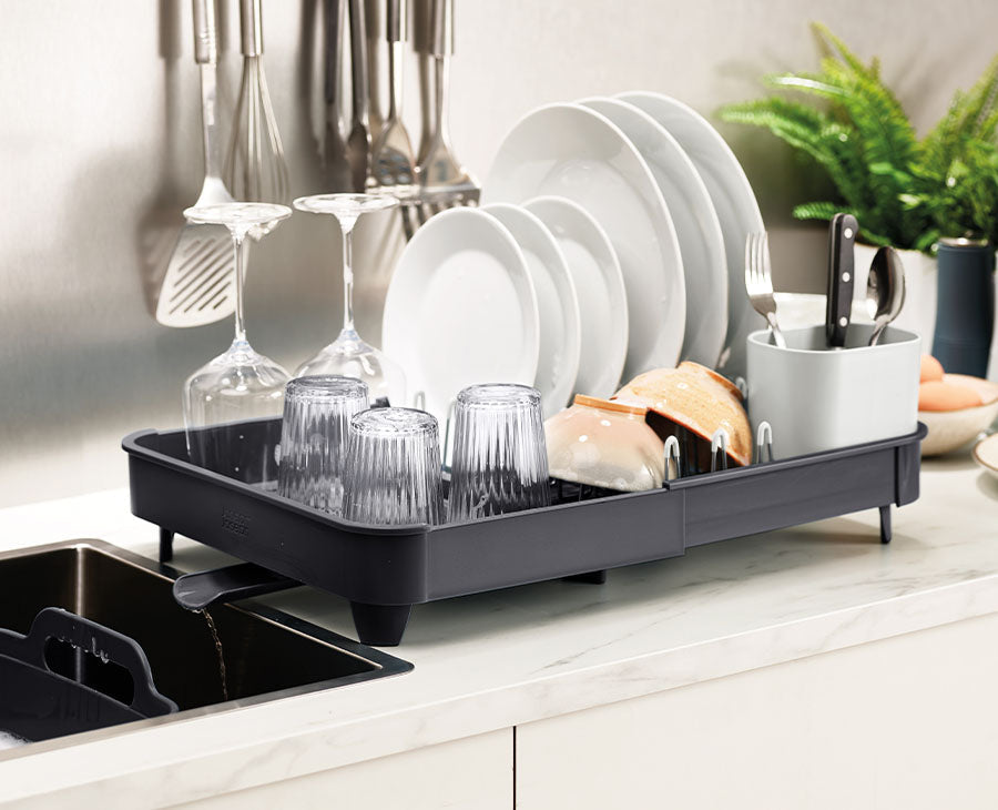 Joseph Joseph Extend™ Grey Expandable Dish Drainer