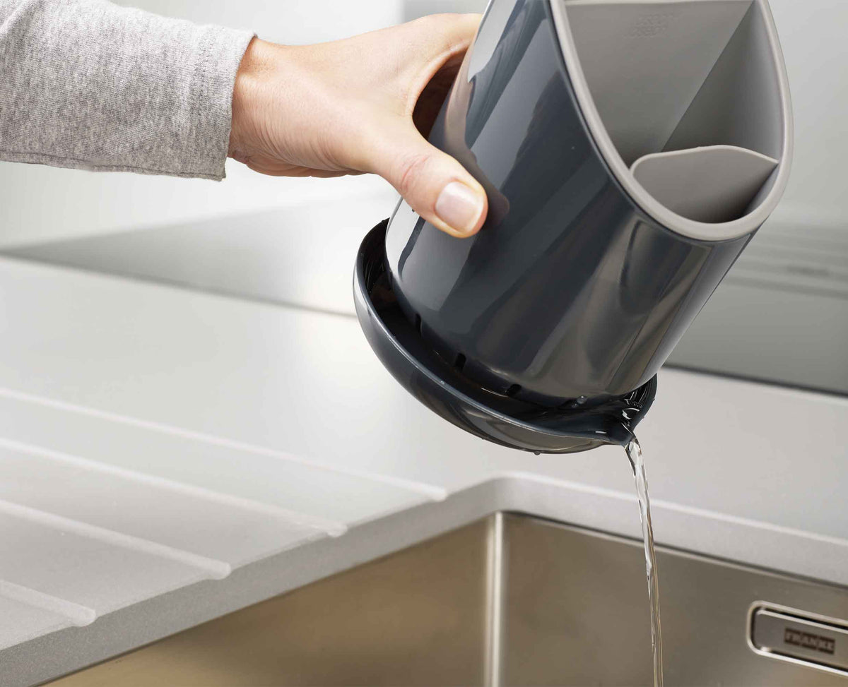 Joseph Joseph Dock™ Grey Cutlery Drainer