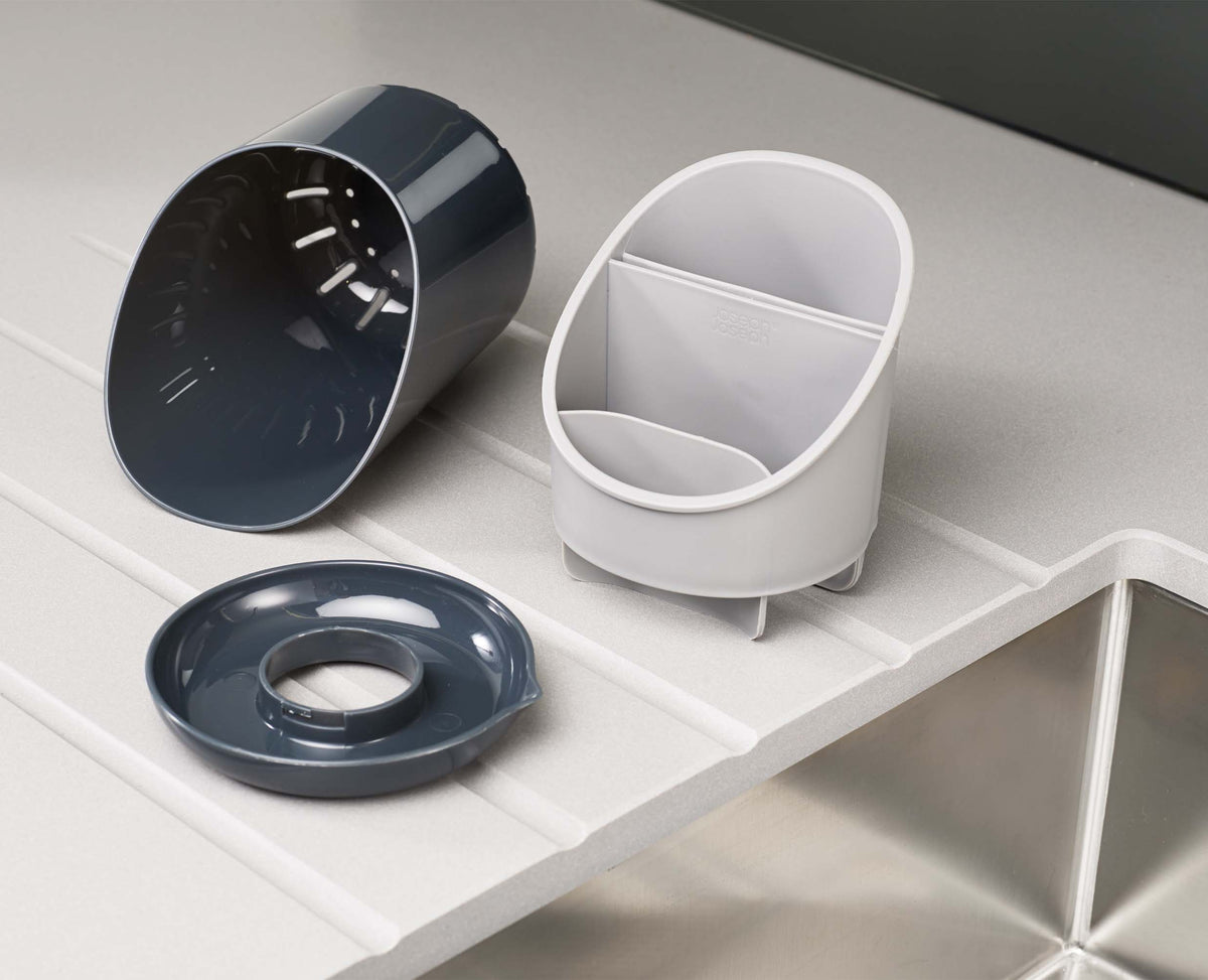 Joseph Joseph Dock™ Grey Cutlery Drainer