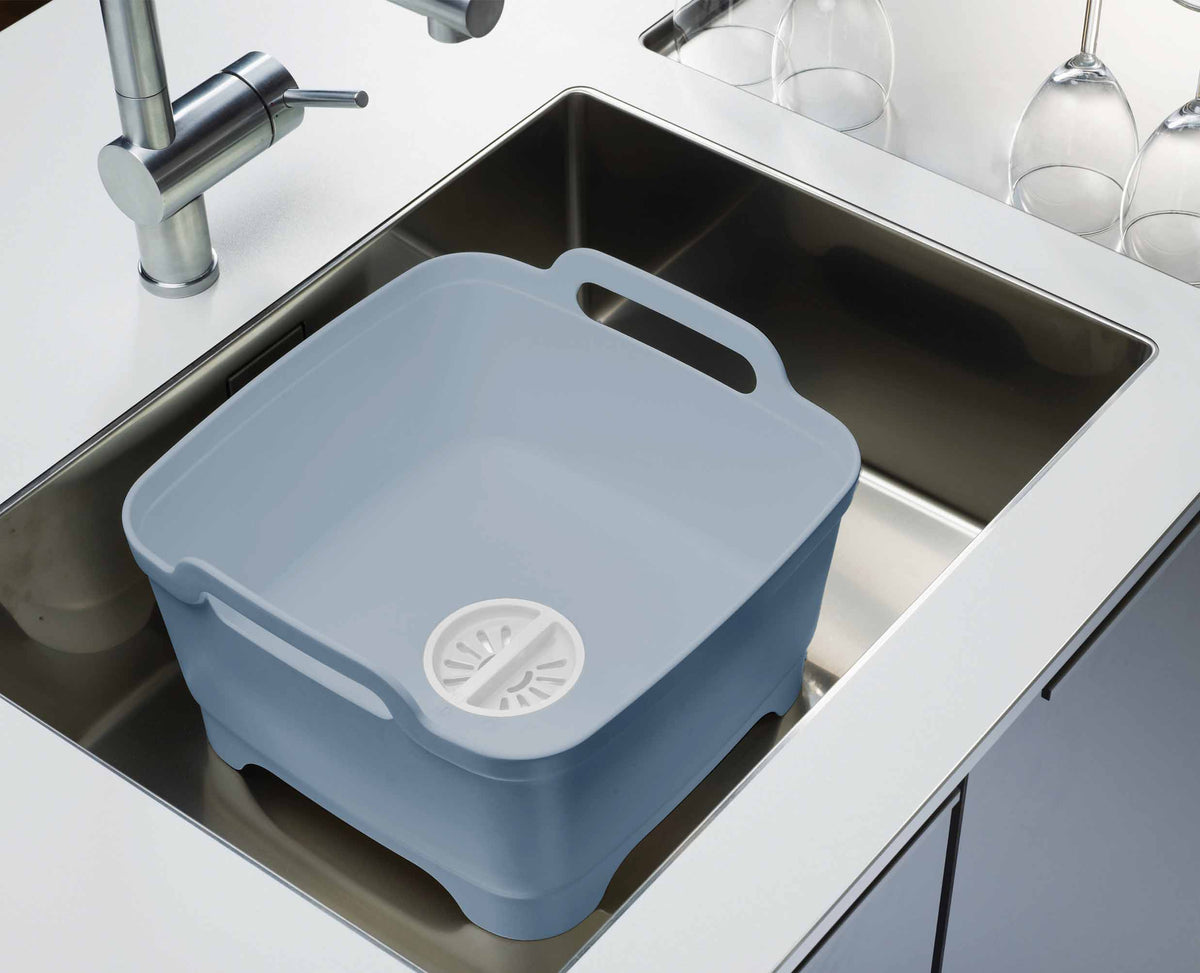 Joseph Joseph Wash&Drain™ Light Blue Washing-up Bowl