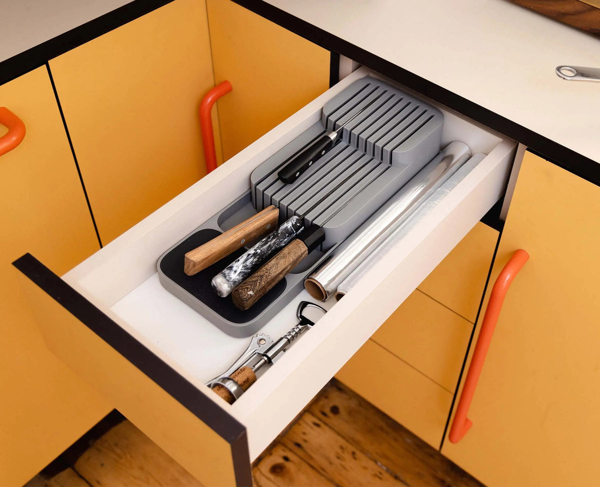 Joseph Joseph DrawerStore™ Grey Compact Knife Organiser