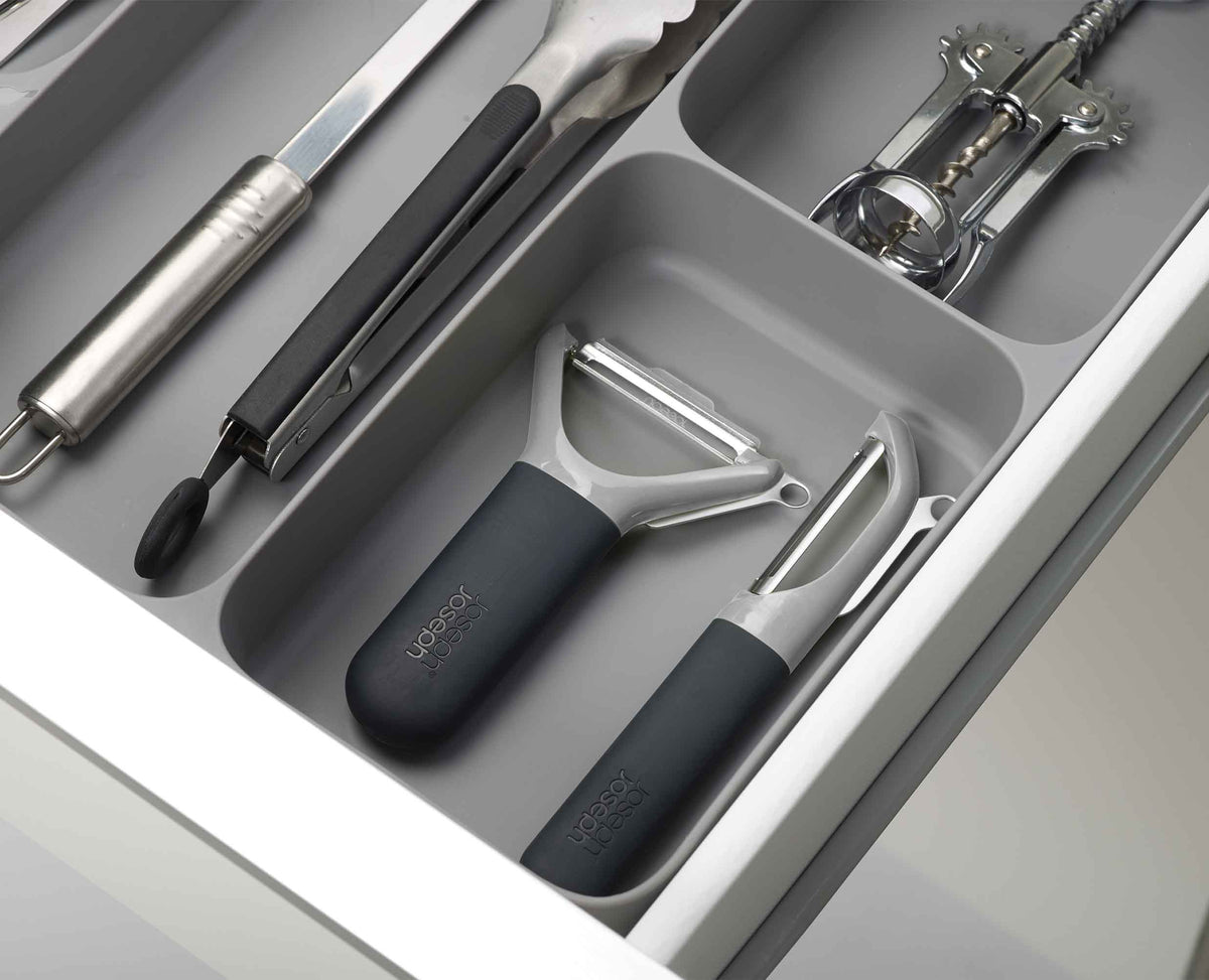 Joseph Joseph DrawerStore™ Grey Cutlery, Utensil & Gadget Organiser