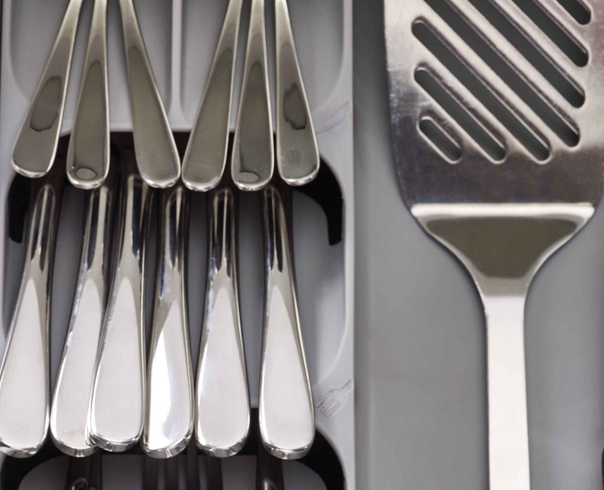 Joseph Joseph DrawerStore™ Grey Cutlery, Utensil & Gadget Organiser