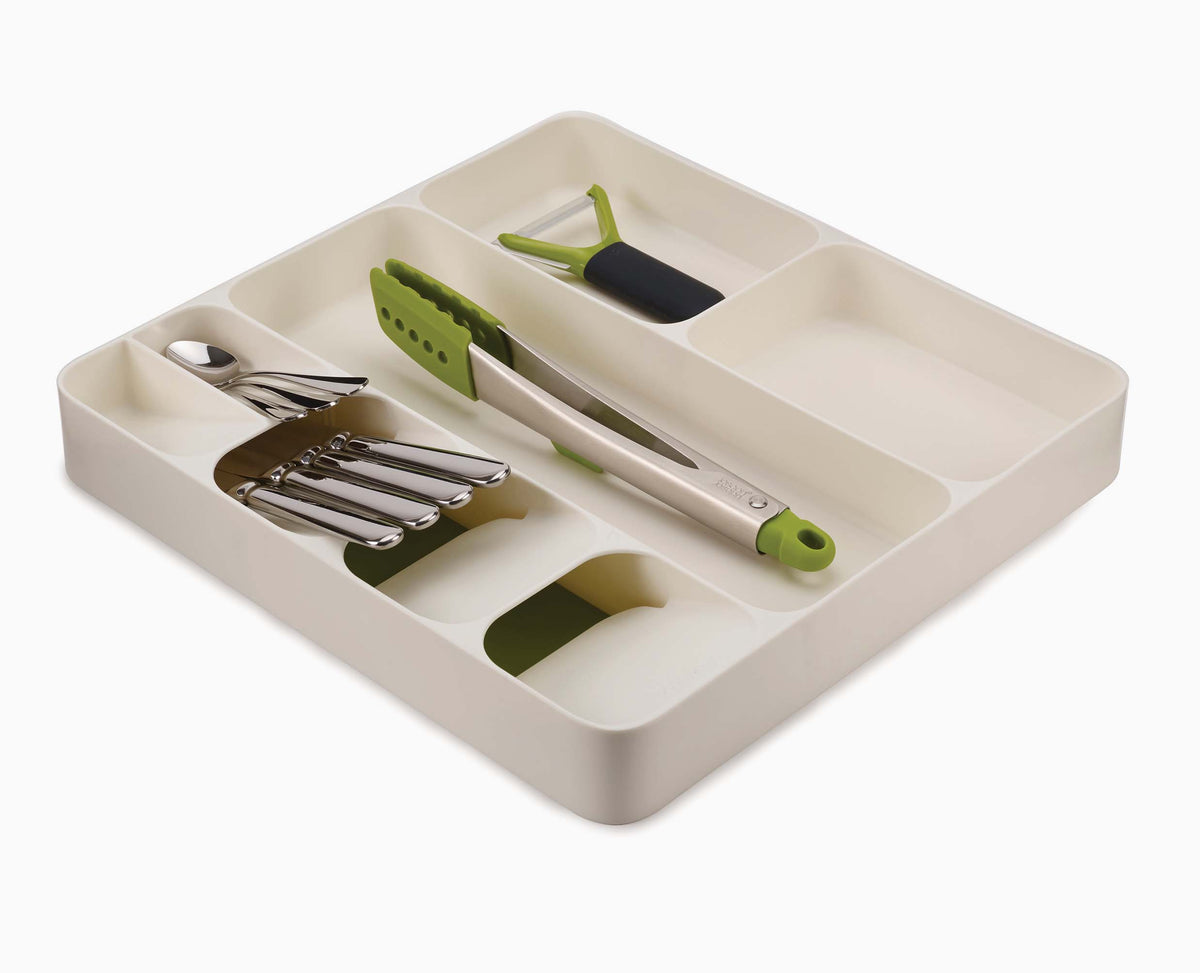 Joseph Joseph DrawerStore™ White Cutlery, Utensil & Gadget Organiser
