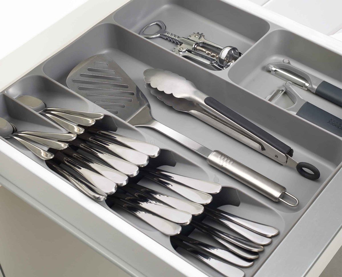 Joseph Joseph DrawerStore™ White Cutlery, Utensil & Gadget Organiser