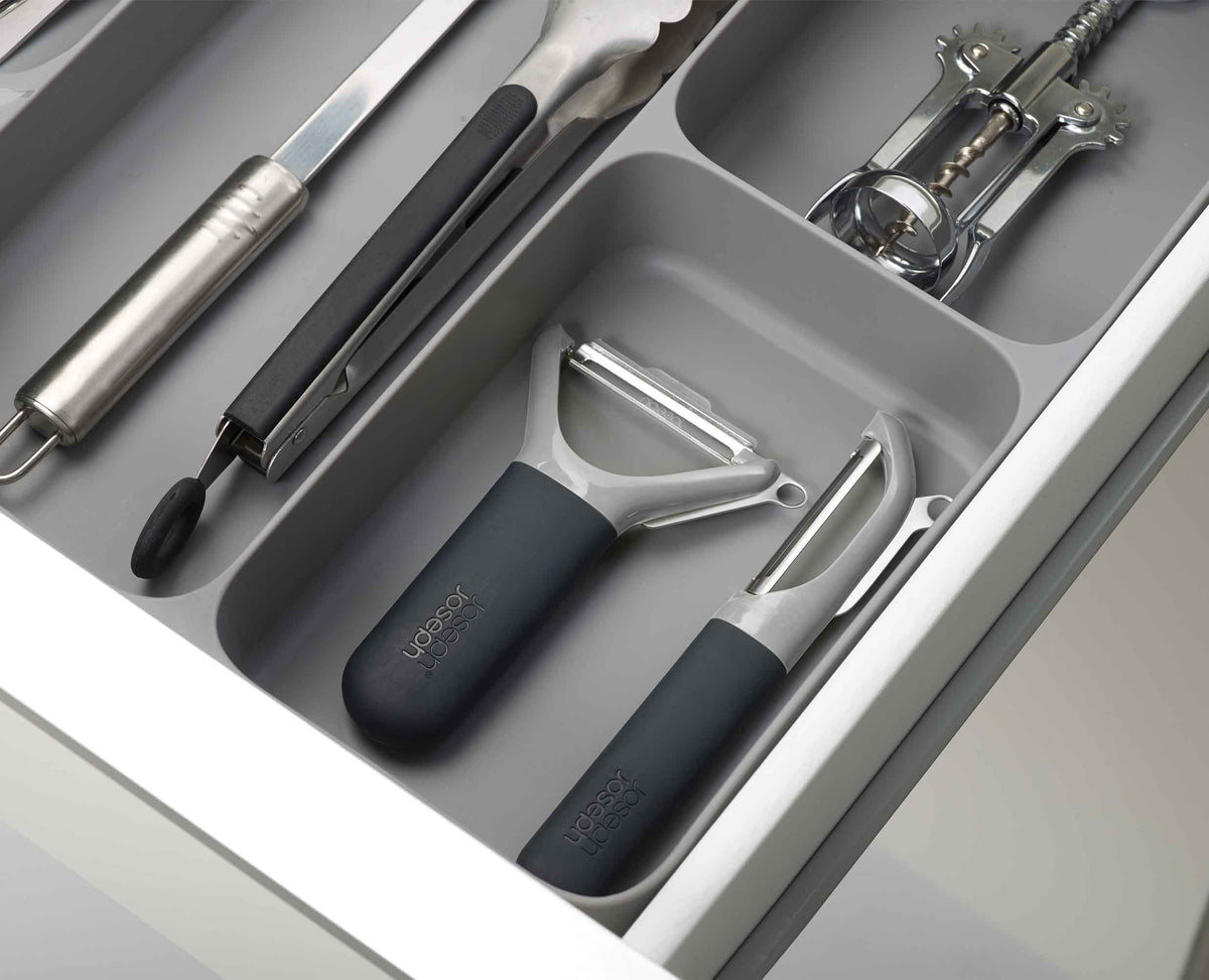 Joseph Joseph DrawerStore™ White Cutlery, Utensil & Gadget Organiser