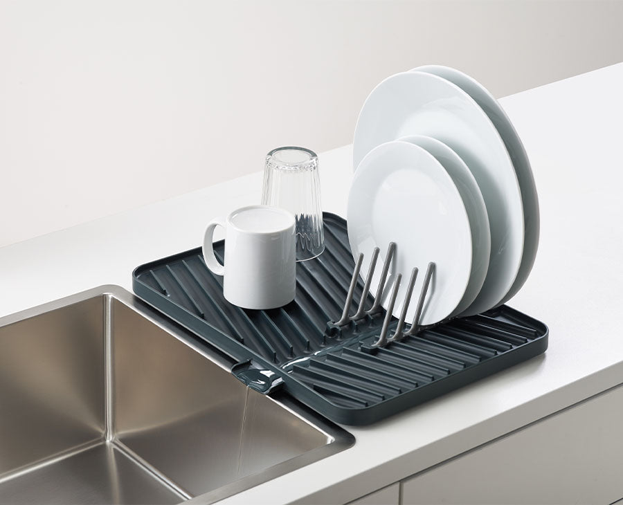 Joseph Joseph Flip-Up™ Grey Draining Board