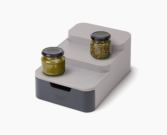 Joseph Joseph CupboardStore™ Compact Grey Tiered Organiser