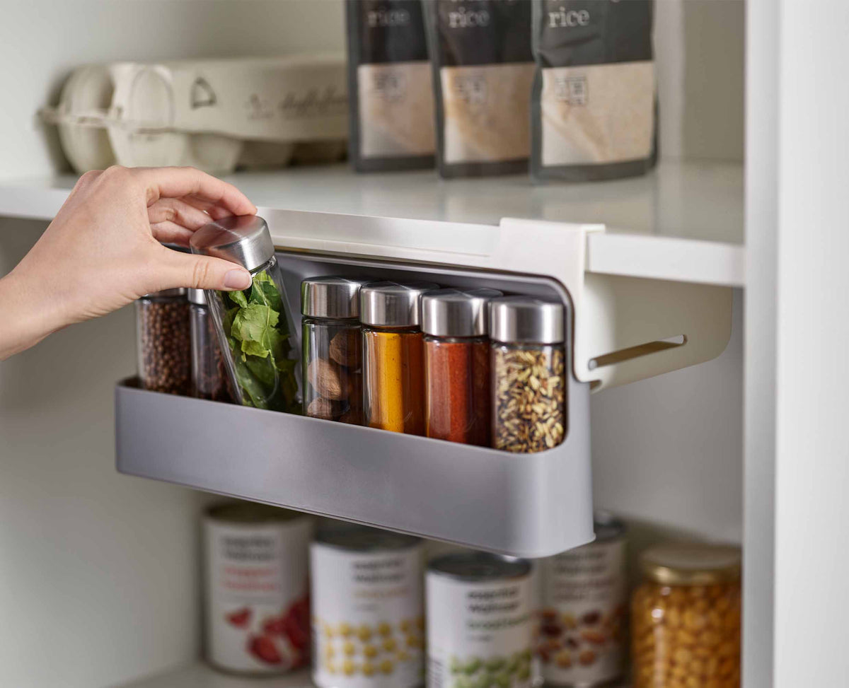 Joseph Joseph CupboardStore™ Grey Under-shelf Spice Rack