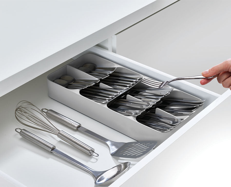 Joseph Joseph DrawerStore™ Large Grey Cutlery Organiser