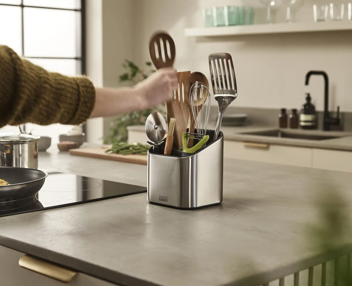 Joseph Joseph Surface™ Tiered Stainless-steel Utensil Pot