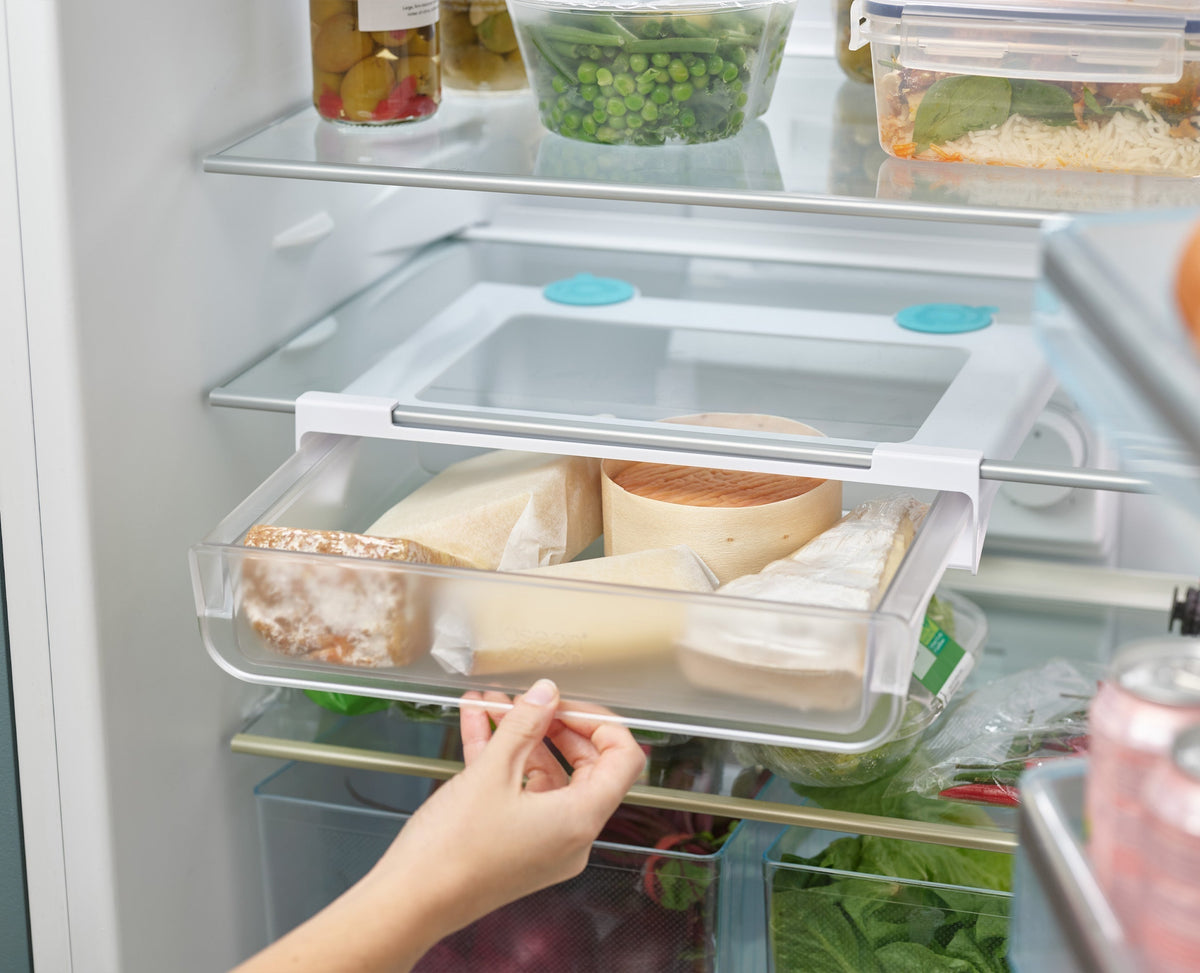 Joseph Joseph 2-piece FridgeStore™ Clear Under-shelf Drawer & Storage Bin Set