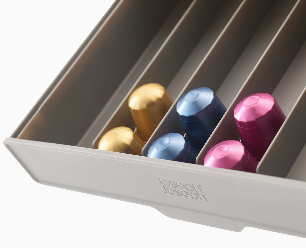 Joseph Joseph CupboardStore™ Gray Under-shelf Coffee Pod Drawer
