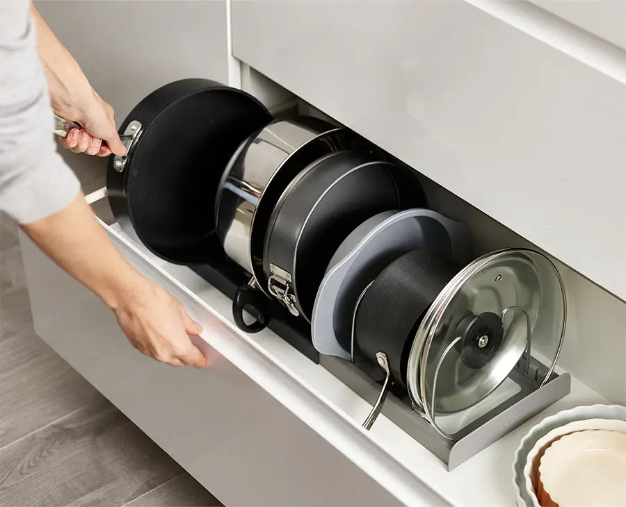 Joseph Joseph DrawerStore™ Grey Expanding Cookware Organiser