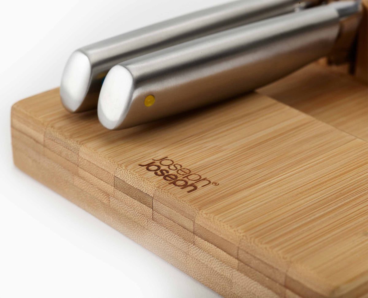 Joseph Joseph DrawerStore™ Bamboo Large 2-tier Knife Organizer