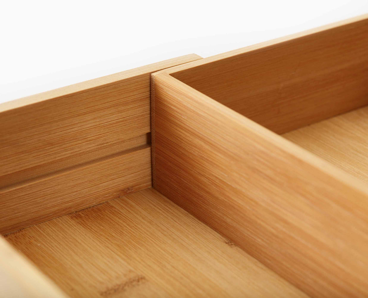 Joseph Joseph DrawerStore™ Bamboo Expanding Cutlery, Utensil & Gadgets Organizer