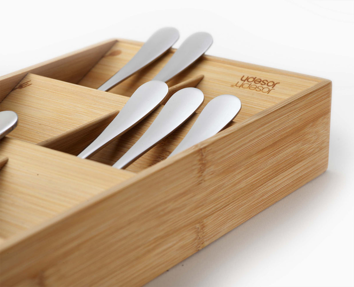 Joseph Joseph DrawerStore™ Bamboo Large Cutlery Organizer