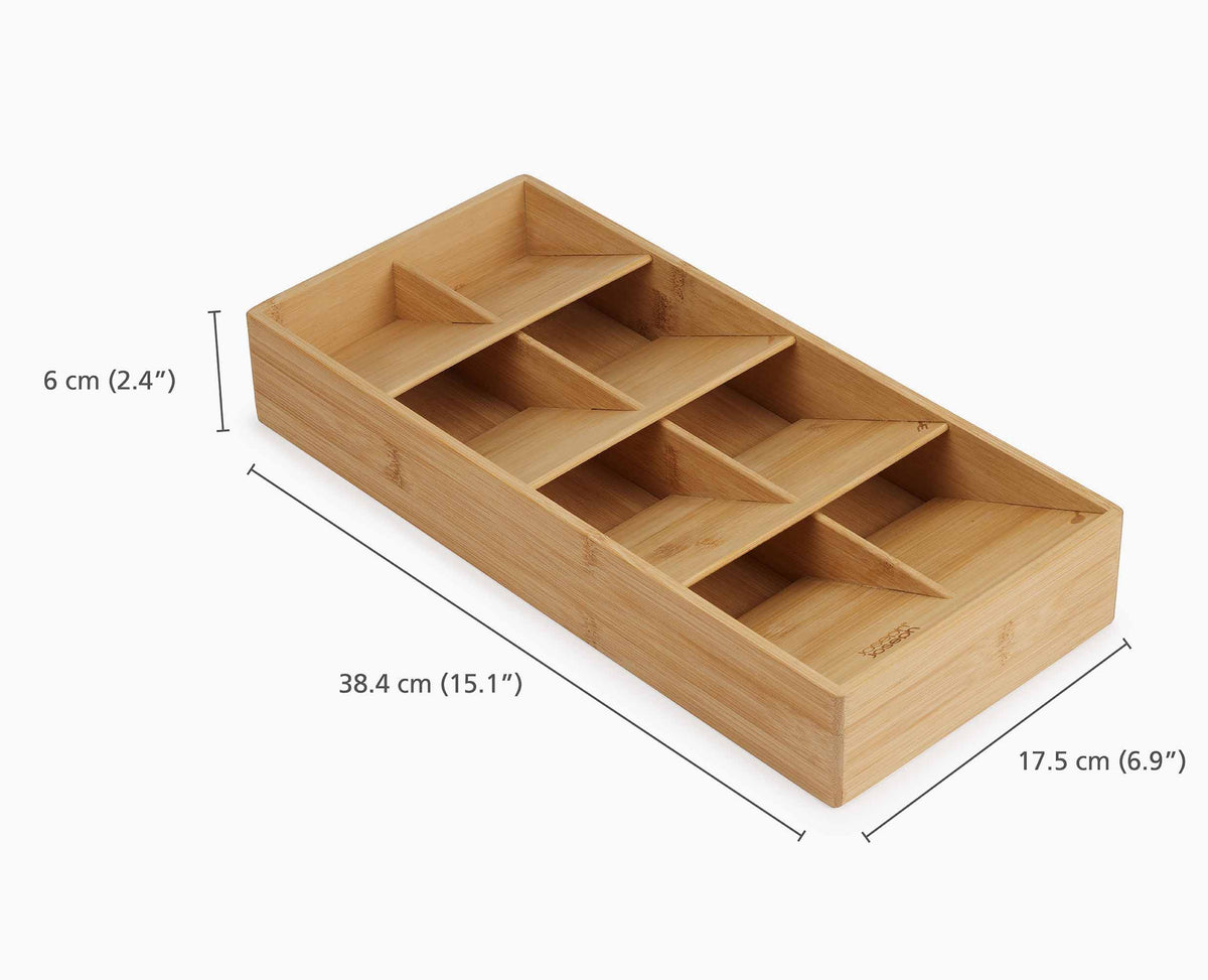 Joseph Joseph DrawerStore™ Bamboo Large Cutlery Organizer