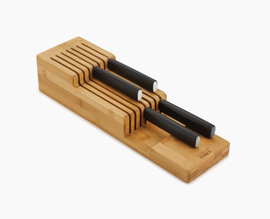 Joseph Joseph DrawerStore™ Bamboo Compact Knife Organizer