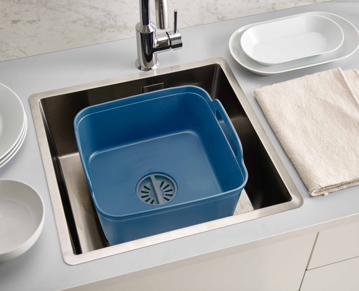 Joseph Joseph Wash&Drain™ Blue Washing-up Bowl - Editions