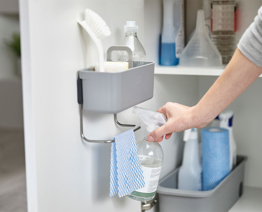 Joseph Joseph DoorStore™ In-cupboard Grey Sink Tidy