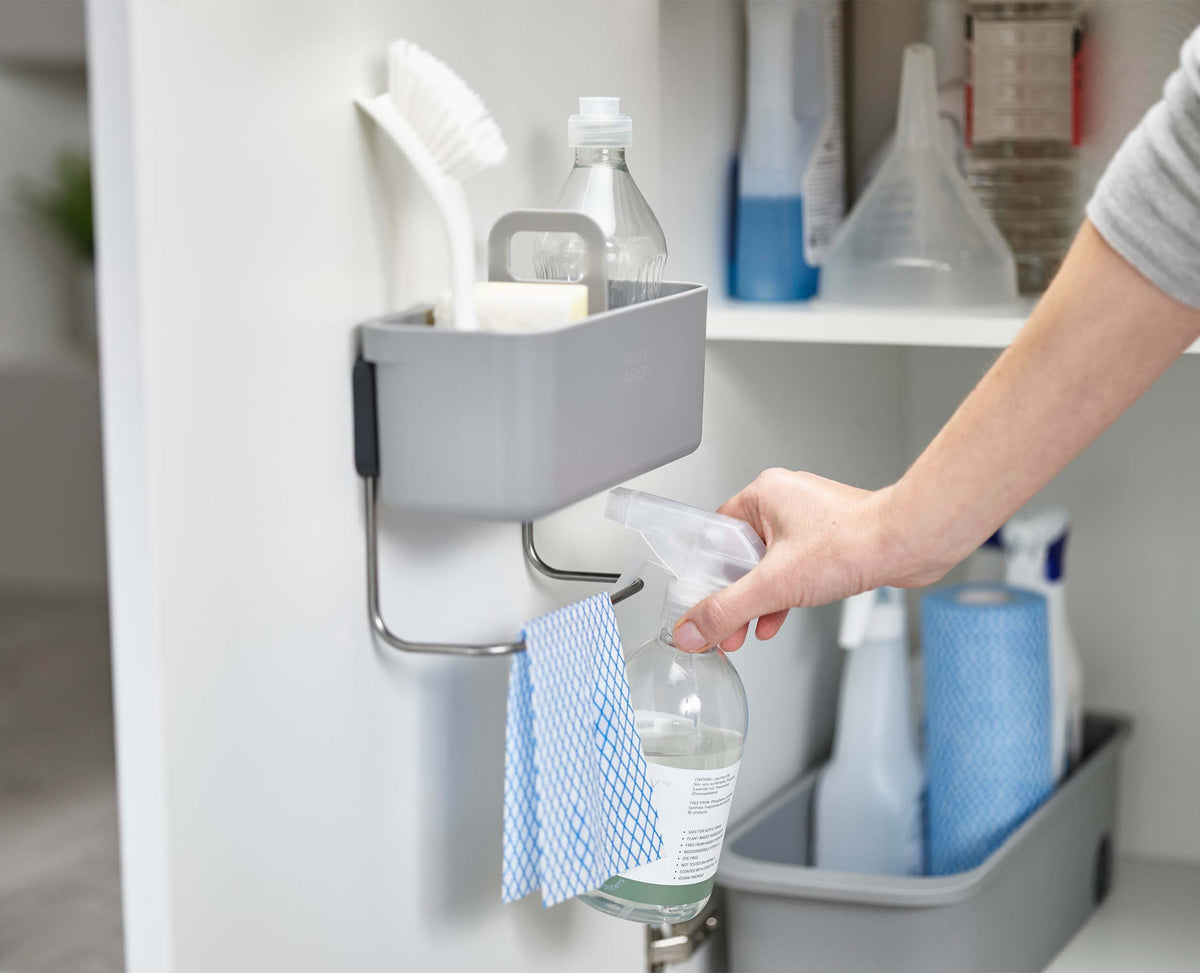 Joseph Joseph DoorStore™ In-cupboard Grey Sink Tidy