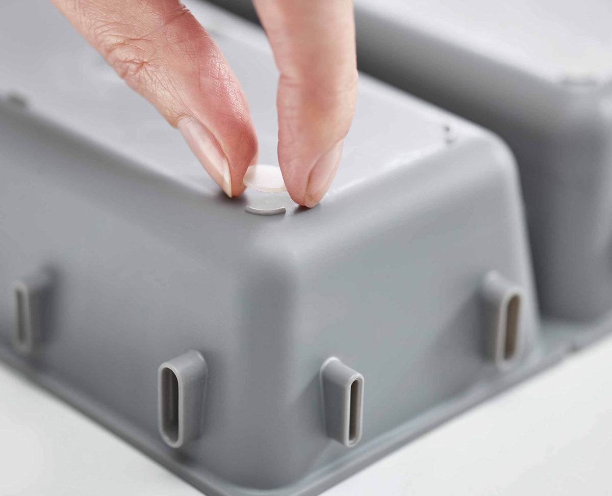 Joseph Joseph Blox™ 10-piece Grey Drawer Organiser Set