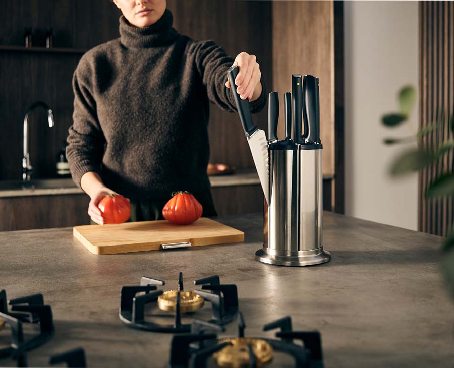Joseph Joseph Elevate™ Knives Steel Carousel 6-piece Set