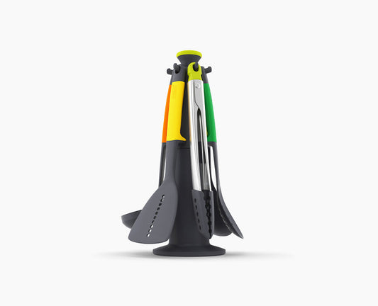 Joseph Joseph Elevate™ 6-piece Multicolour Utensils Carousel Set With Tongs