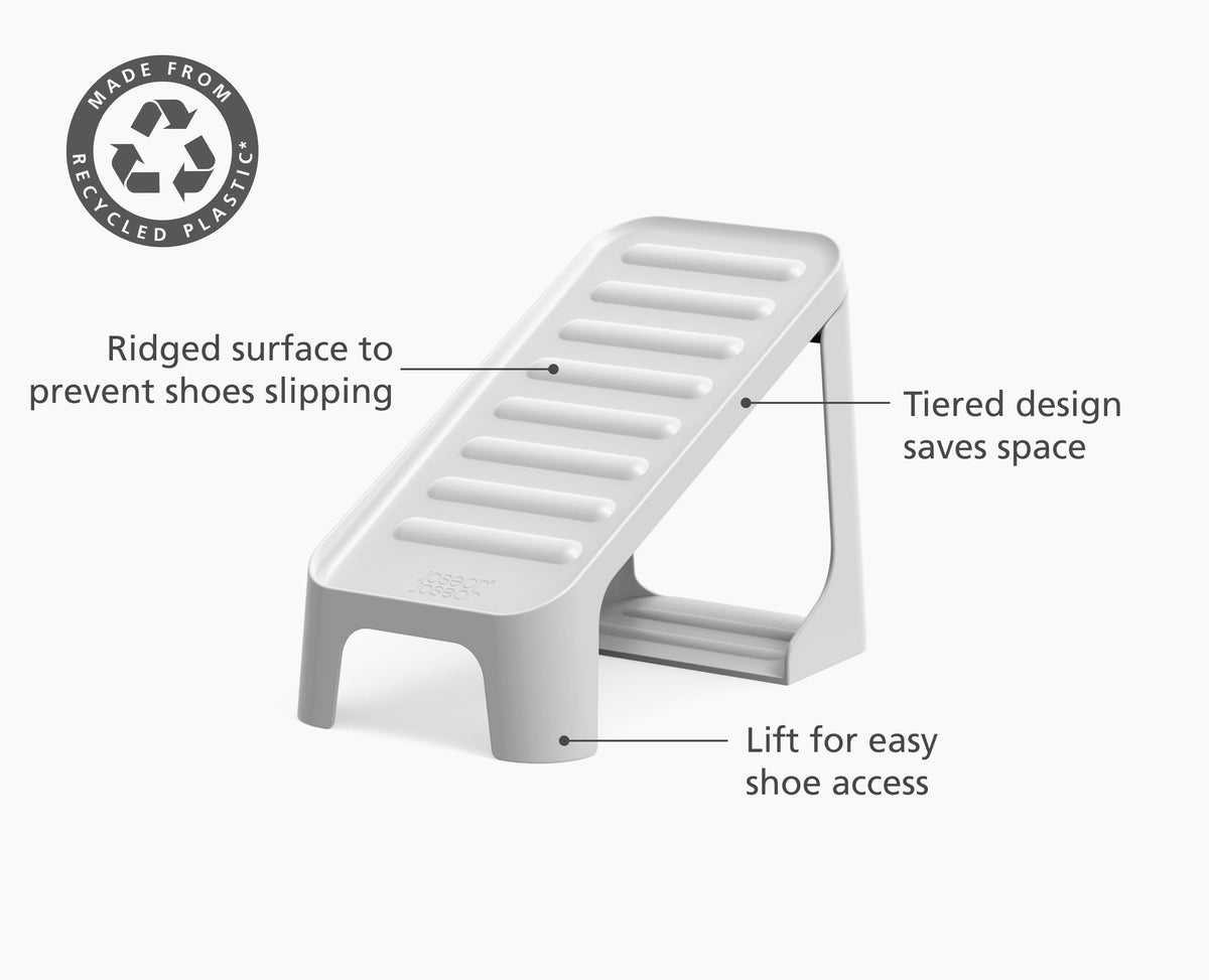 Joseph Joseph Shoe-In™ Compact 2-piece Ecru Shoe Caddy
