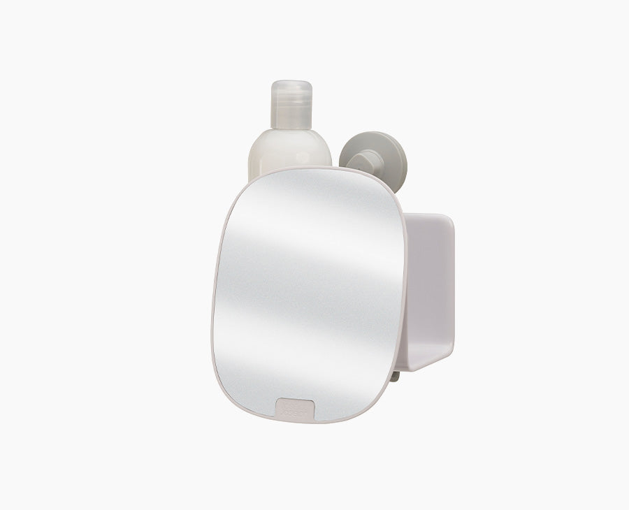 Joseph Joseph EasyStore™ White Shower Shelf With Adjustable Mirror