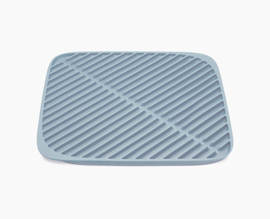 Joseph Joseph Flume™ Light Blue Dish Draining Mat